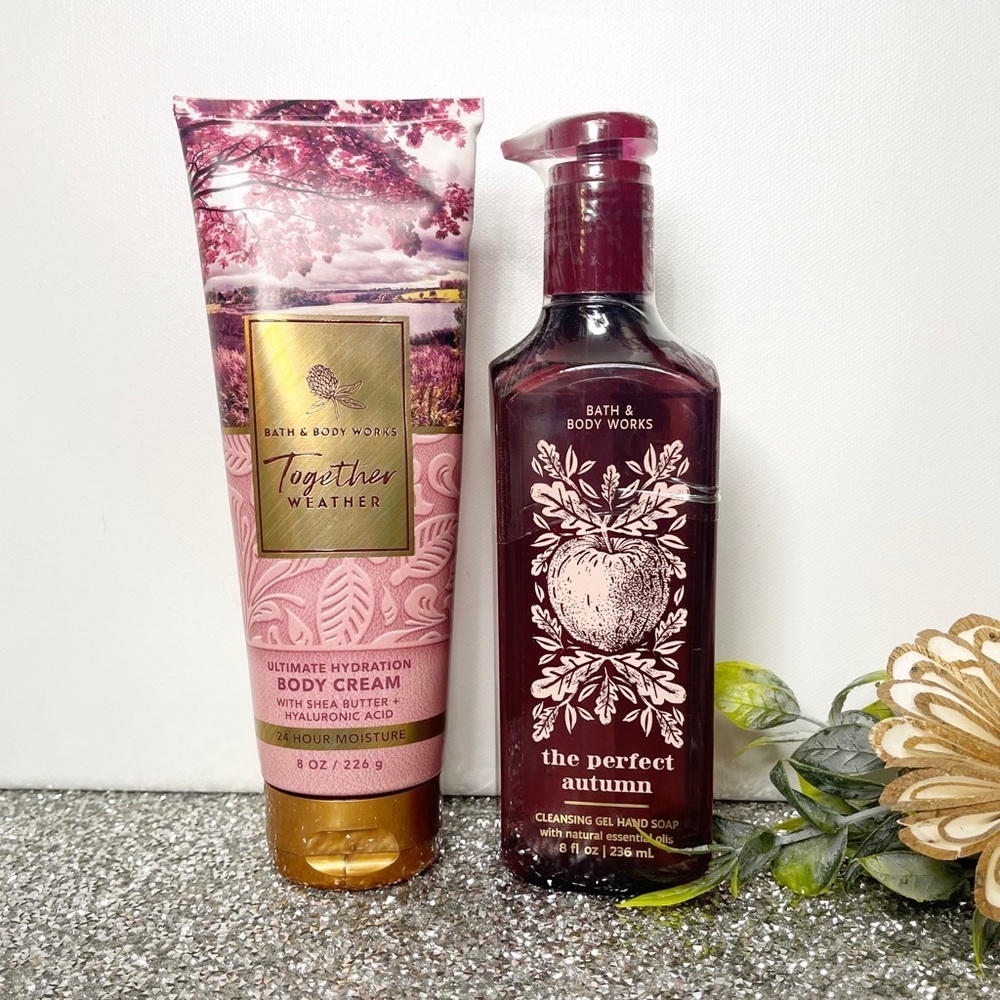 Bath & Body Works Fall Scents Lotion & Hand Soap The Perfect Autumn NWT